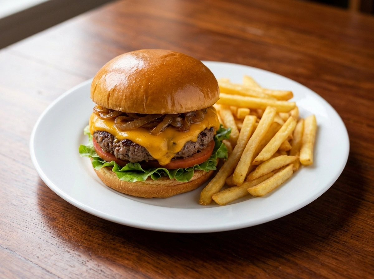 Burger Signature TCHICK (2 500 FCFA) — TCHICK Rôtisserie Urbaine Almadies Dakar