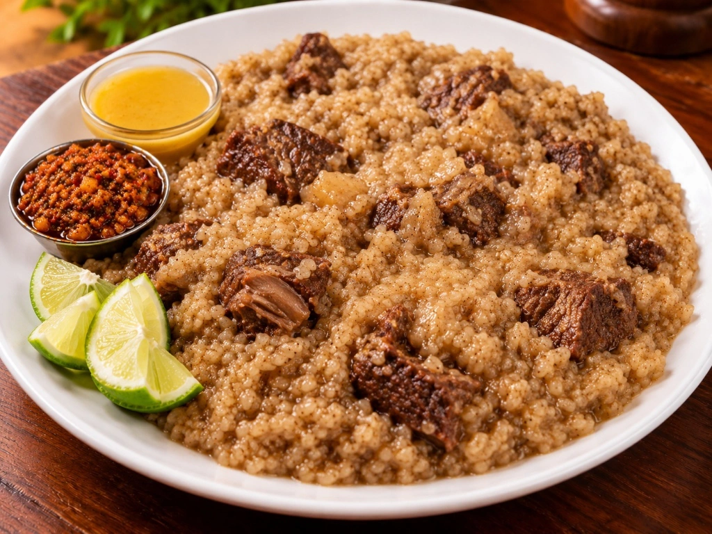Mbaxal Yap Traditionnel (3 000 FCFA) — TCHICK Rôtisserie Urbaine Almadies Dakar