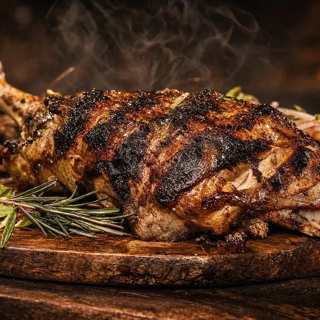 Grillades & Méchoui Yoff — Grillades Almadies Dakar — Poulet grillé demi 3 500 FCFA · Entier 7 000 FCFA · Dibi 500 g 5 000 FCFA · Méchoui 500 g 6 500 FCFA chez TCHICK Rôtisserie Urbaine Almadies Dakar